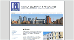 Desktop Screenshot of angelasilverman.co.uk